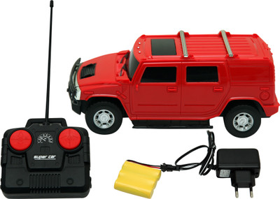 

S.G.International Remote Control Rechargeable Hummer Car with Head Light(Red)