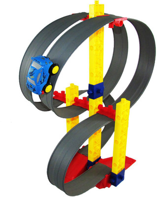 Sky Model Magnetic Track Car(Multicolor)