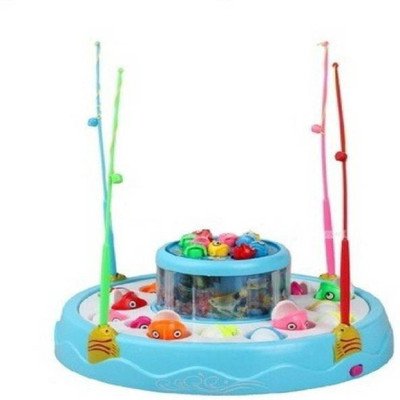 

Dinkan Creations GOGO Fishing Game with rotating pond