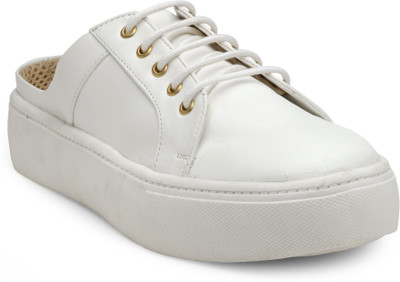 

Kanabis Slip On Sneakers For Women(White
