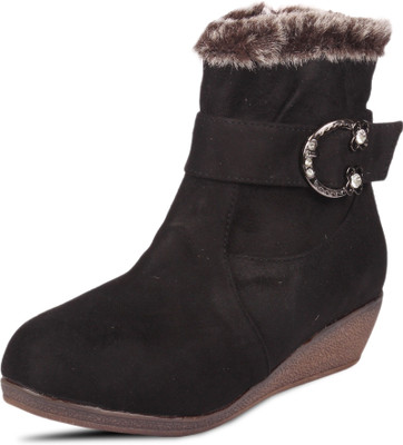 

Anand Archies Boots For Women(Black