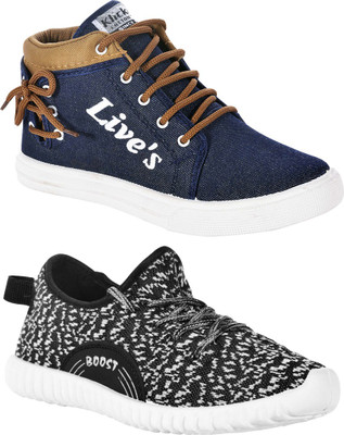 

Aircum COMBO CUBIC-1_BOOST-1-N Casuals For Men(Multicolor