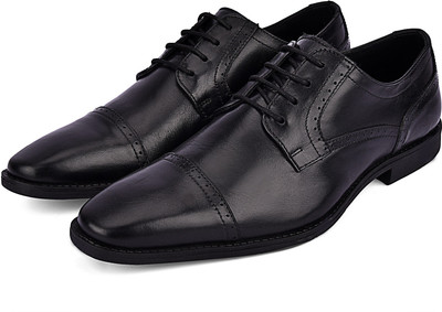 

Missimo Oxford Formal Shoes Lace Up For Men(Black