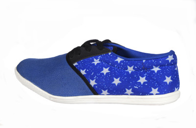 

Sicadon eFASHION Star Printed Casual Training & Gym Shoes For Men(Blue, Black