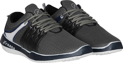 

Kraasa Premium Sports Running Shoes For Men(Grey, Navy