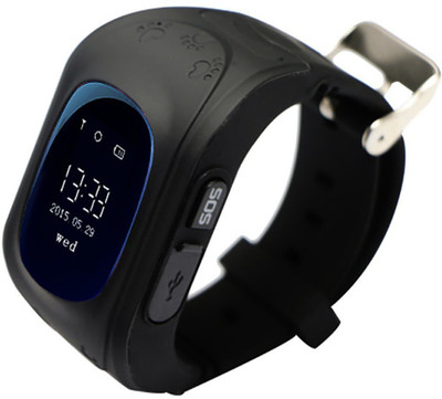 

VibeX Q-50-Type-(8) phone Smartwatch(Black Strap Free Size)