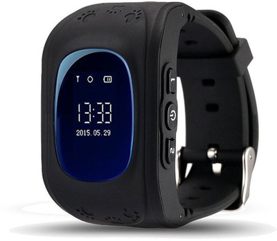 

VibeX Q-50-Type-(10) phone Smartwatch(Black Strap Free Size)
