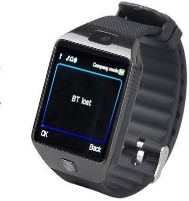 

Wonder World ® SIM Card Camera Support TF Card Black Smartwatch(Black Strap Free Size)