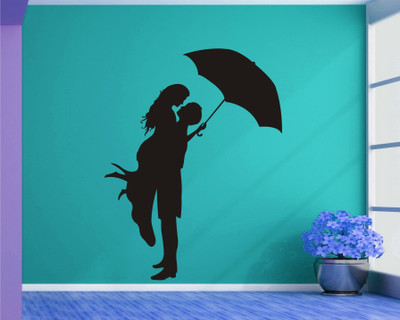 

Wall Guru  Home Décor wall Sticker(Pack of 1, Black