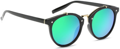 

Mark Miller Round Sunglasses(Green)