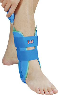 

IM Air Ankle Stirup Brace w/ Airpack Ankle Support, Blue