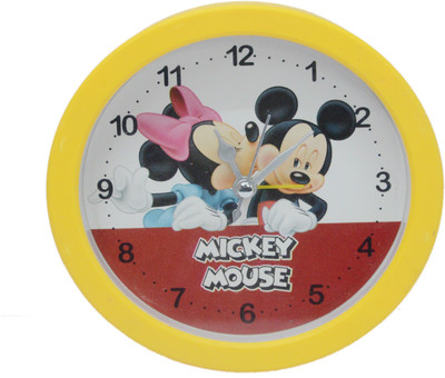 

Scrazy Analog Yellow Clock