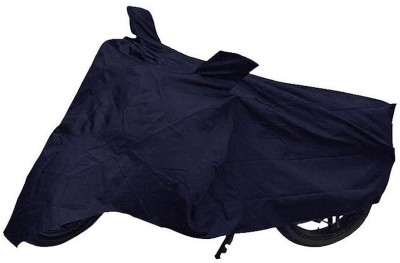 SUNGLOWING Two Wheeler Cover for Bajaj(Pulsar 220 DTS-i, Blue)