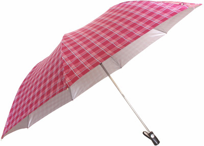 

Sun Brand Commander 2- Big Size 2 Fold (Men UV Protective) Umbrella(Maroon, White)