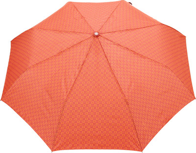 FabSeasons Symmetric Print Umbrella(Red)
