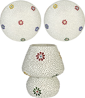 Somil Uplight Wall Lamp Without Bulb(Pack of 3)