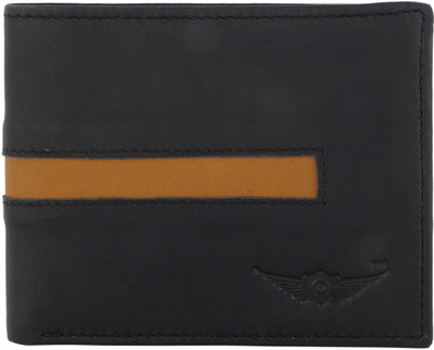 

Maskino Men Black Genuine Leather Wallet(14 Card Slots)