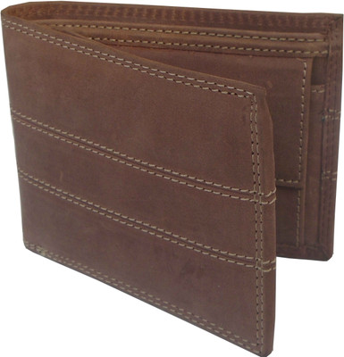 

Zilinobo Men Tan Genuine Leather Wallet(7 Card Slots), Brn-018