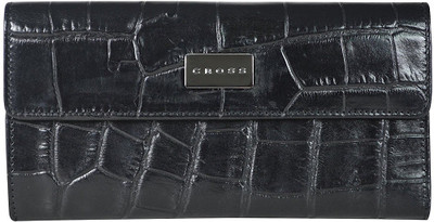 

Cross Women Black Genuine Leather Wallet(12 Card Slots)