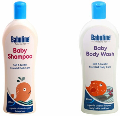 

Babuline Baby Shampoo & Bodywash Combo(White)