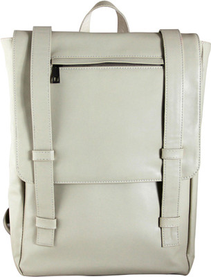 

Mohawk Amigo 8.5 L Medium Laptop Backpack(White), Ivory