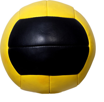 

M P Leather Store 5kg medicine ball Medicine Ball(Yellow, Black, Diameter: 51 cm)