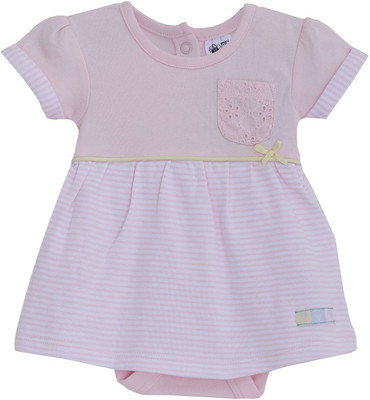 

MINI KLUB Girls Pink Bodysuit, Lt pink