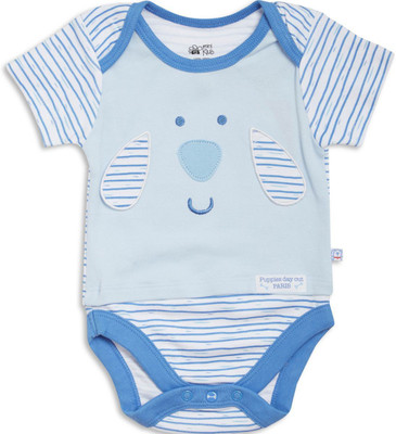 

MINI KLUB Boys Blue Bodysuit, Lt blue