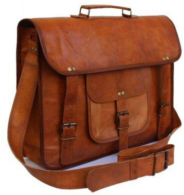 

CraftShades Messenger Bag(Tan, Brown), Brown;tan