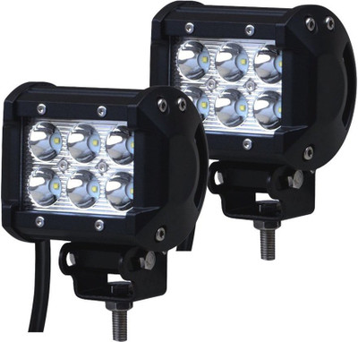 

Samrah Brand New 6 Led Fog Light Set Of 2 For Ford Aspire Car Fancy Lights(White)