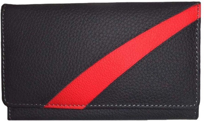 

Style 98 Casual Black, Red Clutch