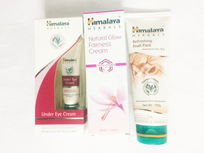 Himalaya UNDER EYE CREAM, FACE CREAM, FACE PACK(Set of)
