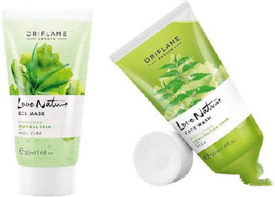 

Oriflame Sweden Face wash and mask combo(Set of 2)
