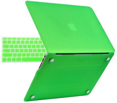 

ShopAis Rubber Coated Soft Touch Plastic Hard Case for Mac Book Pro 13 Combo Set