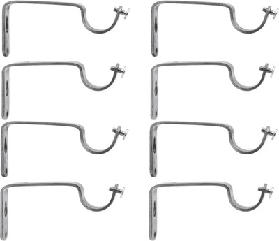 

S Decor Silver Rod Rail Bracket