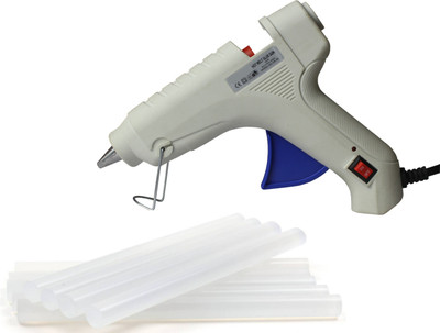 

iwill transparent Hot Melt Glue Sticks With 40W Gun For Decoration & DIY - 8 g