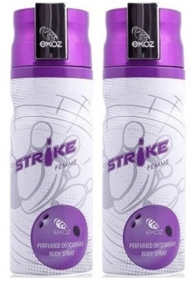 

Ekoz Men Combo Of 5 Deodorants Body Spray - For Men(200 ml, Pack of 5)