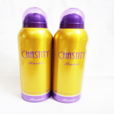 

Rasasi Chastity Deodorant Spray - For Women(400 ml, Pack of 2)