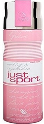 

Ekoz Just Sport Pour Femme Deodorant Body Spray - For Women(200 ml)