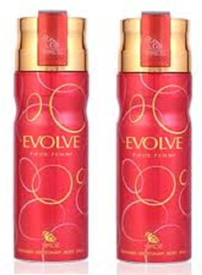 

Ekoz EVOLVE DEO - PACK OF 2 Body Spray - For Women(200 ml, Pack of 2)