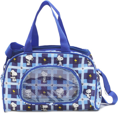 

Shopigator Mother's Utility Or Multi Purpose Baby Messenger Diaper Bag(Blue)