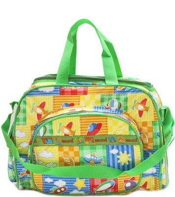 

Shopigator Mother's Utility Or Multi Purpose Baby Messenger Diaper Bag(Green)