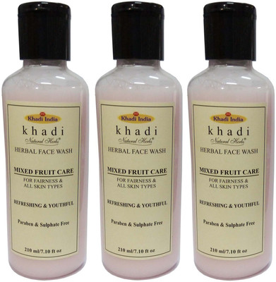 

Khadi Herbal Mixed Fruit Care ( Paraben & Sulphate Free) Face Wash(630 g)