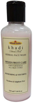 

Khadi Herbal Mixed Fruit Care ( Paraben & Sulphate Free) Face Wash(210 g)
