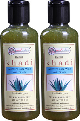 

Khadi Rishikesh Herbal Aloevera Scrub Face Wash(420 ml)