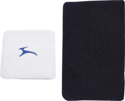

JJ Jonex Gym PURE COTTON TOWELED Wrist Band 1pc and knee cap 1pc combo Fitness Band(Multicolor, Pack of 2)
