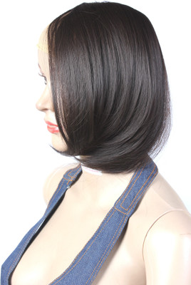 

Ritzkart Adjustable Clip on long bangs clip front fringes Hair Extension