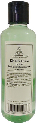 

Khadi Pure AMLA & BRAHMI Hair Oil(210 ml)