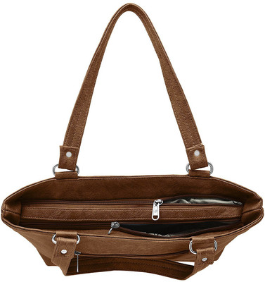 

tapfashion Hand-held Bag(Brown)