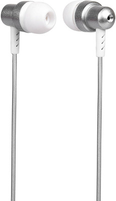 

Signature VM-52 UNIVERSAL HAND FREE Wired Headset with Mic(Silver, In the Ear)